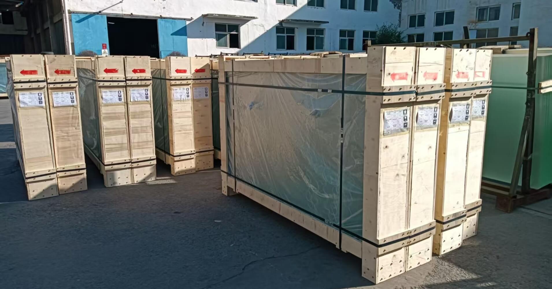 What Happens Before a Container of Greenhouse Glass Leaves Our Factory?